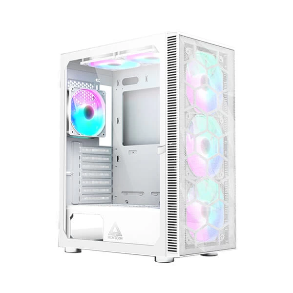 Montech X3 MESH FRGB (ATX) Cabinet (White)