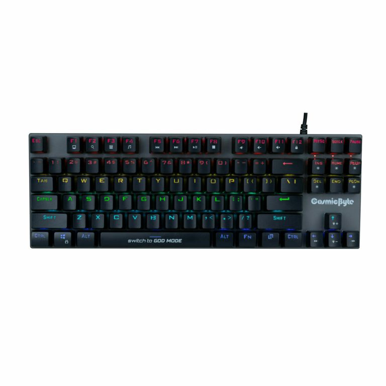 COSMIC BYTE CB-GK-26 Pandora Tenkeyless Mechanical Wired Gaming Keyboard ( Black )