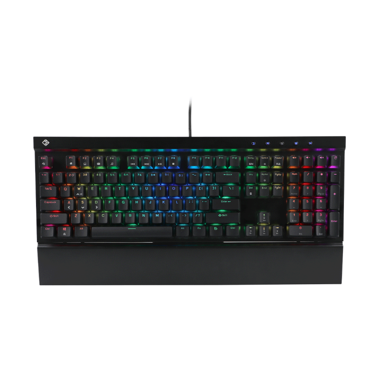 Cosmic Byte Black Eye Pro Per Key RGB Mechanical Keyboard