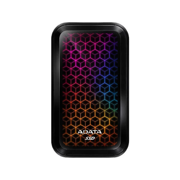 Adata SE770G RGB 2TB Black External SSD - Viper PC