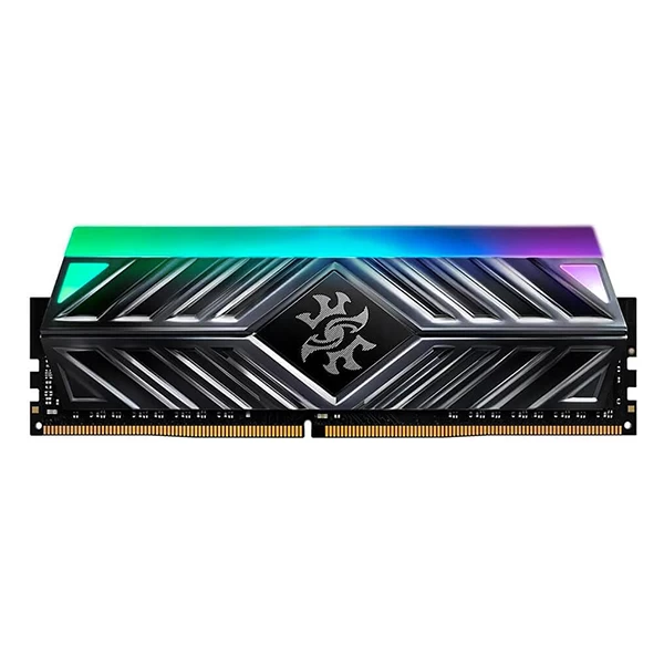 Adata XPG Spectrix D41 RGB Series 16GB (16GBx1) DDR4 3200MHz Desktop Ram (Grey)