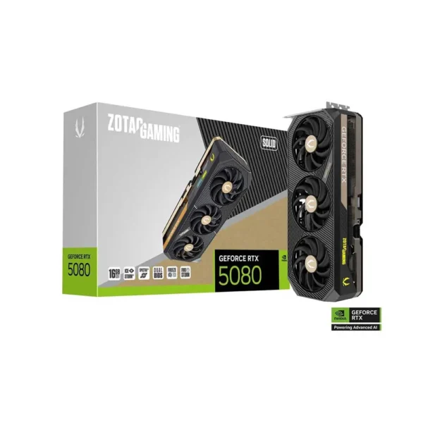 Zotac Gaming Rtx 5080 Solid 16Gb GDDR7 Graphics Card