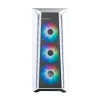 Cooler Master MasterBox 520 Mesh ARGB (E-ATX) Mid Tower Cabinet (White)