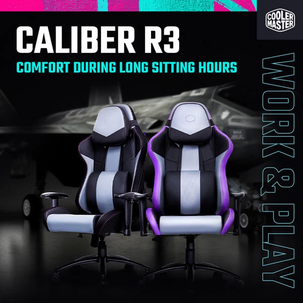 Cooler Master Caliber R3 Gaming Chair Black Viper Pc 7386