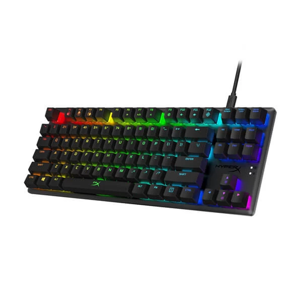 HyperX Alloy Origins Core PBT Mechanical Gaming Keyboard - Aqua Tactile Switches