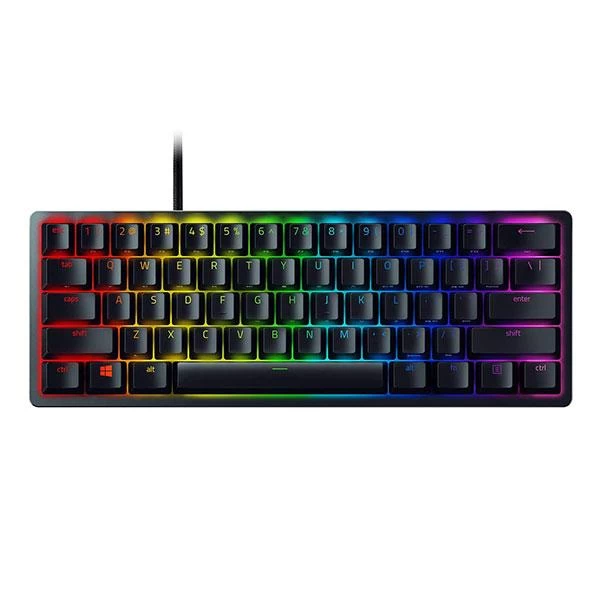 Razer Huntsman Mini Gaming Keyboard Clicky Optical Purple Switches (Black)