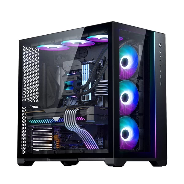 Phanteks MagniumGear Neo Qube 2 DRGB (E-ATX) Mid Tower Cabinet (Black ...