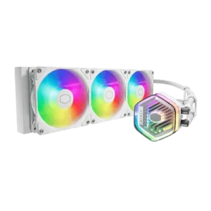 Cooler Master MasterLiquid 360mm Atmos ARGB White CPU Liquid Cooler