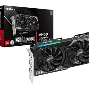 ASRock RX 9060 XT Challenger OC 8GB GDDR6 Graphics Card