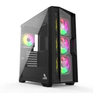 TAG GAMERZ  ANDROMEDA RGB MATX MID TOWER CABINET BLACK