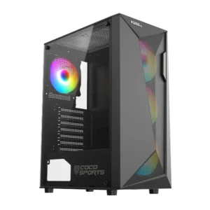 COCONUT Gaming Cabinet RGB NOVA 330 Black