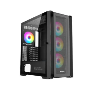 COCO SPORTS RAMPAGE 4000D GAMING CABINET BLACK