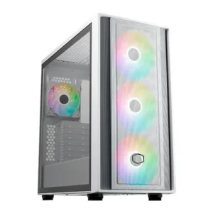 Cooler Master MasterBox 600 ARGB (E-ATX) Mid Tower White