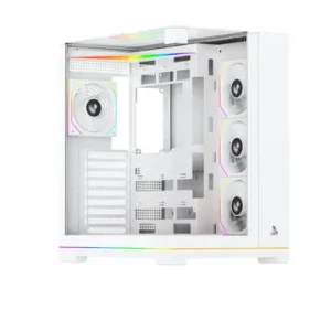 TAG Gamerz Supernova ARGB EATX Mid Tower Cabinet White