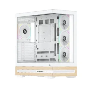 TAG Gamerz Stellar Prime ARGB EATX Mid Tower Cabinet White