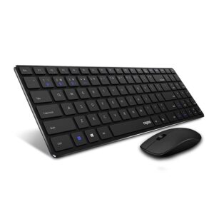 RAPOO 9300M BT+WL KEYBOARD AND MOUCE COMBO (BLACK)