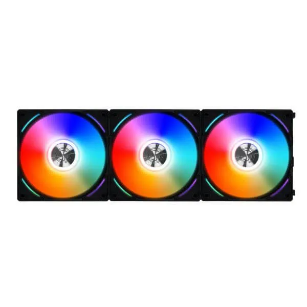 LIAN LI UNI FAN AL120 120MM 3X RGB BLACK - Image 2