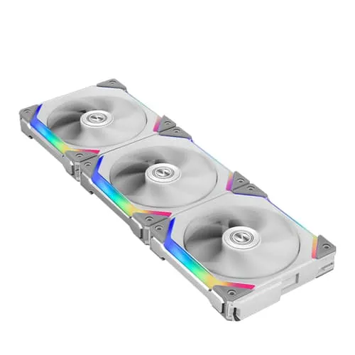 LIAN LI UNI FAN SL120 RGB WHITE 3X - Image 2