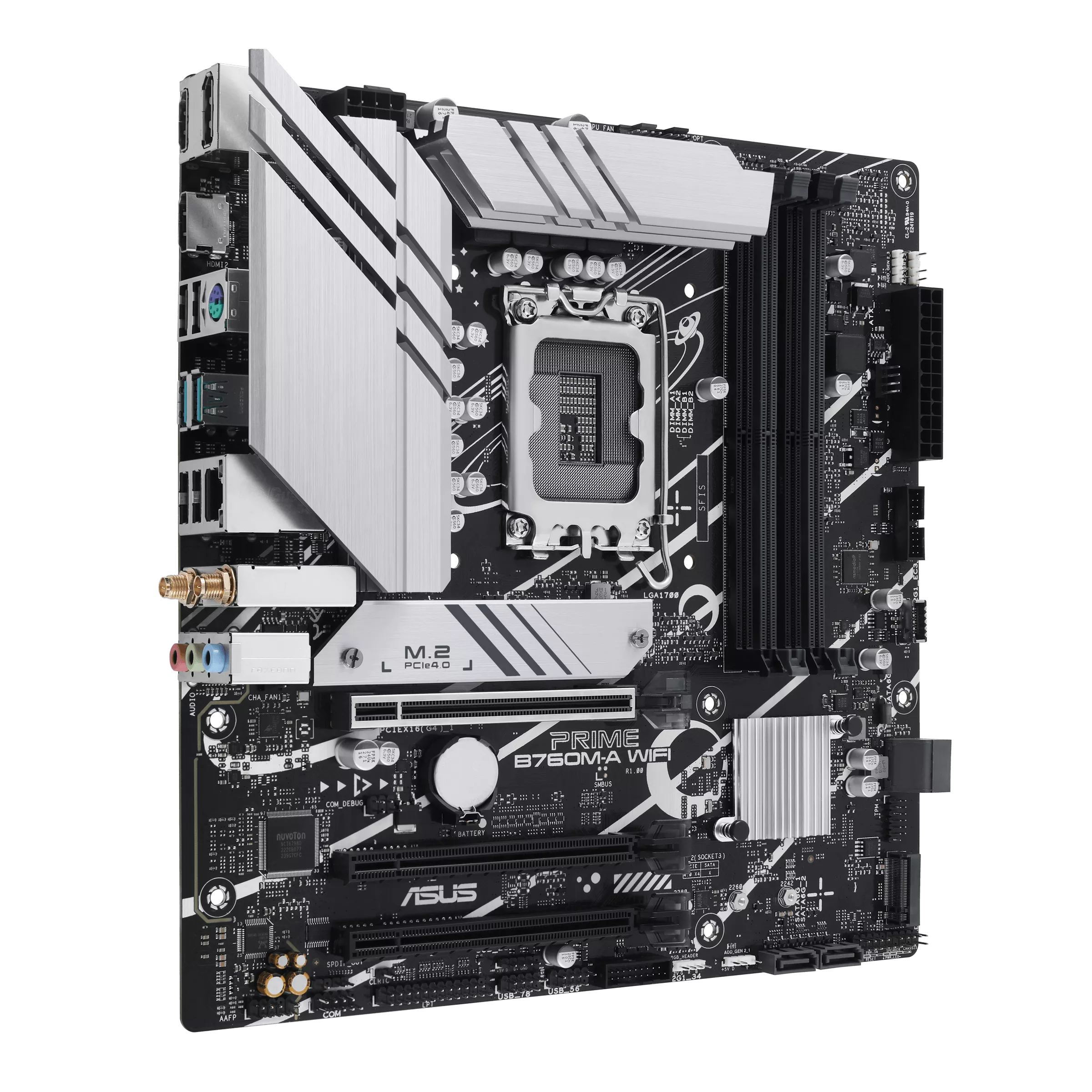 Asus Prime B760M-A WIFI DDR5 M-ATX Motherboard - Image 3