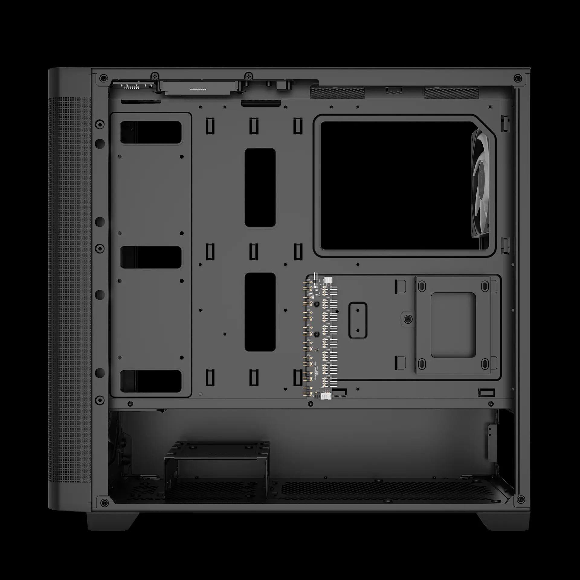 GAMDIAS Athena M3 ARGB EATX Mid Tower Cabinet (Black) - Image 4