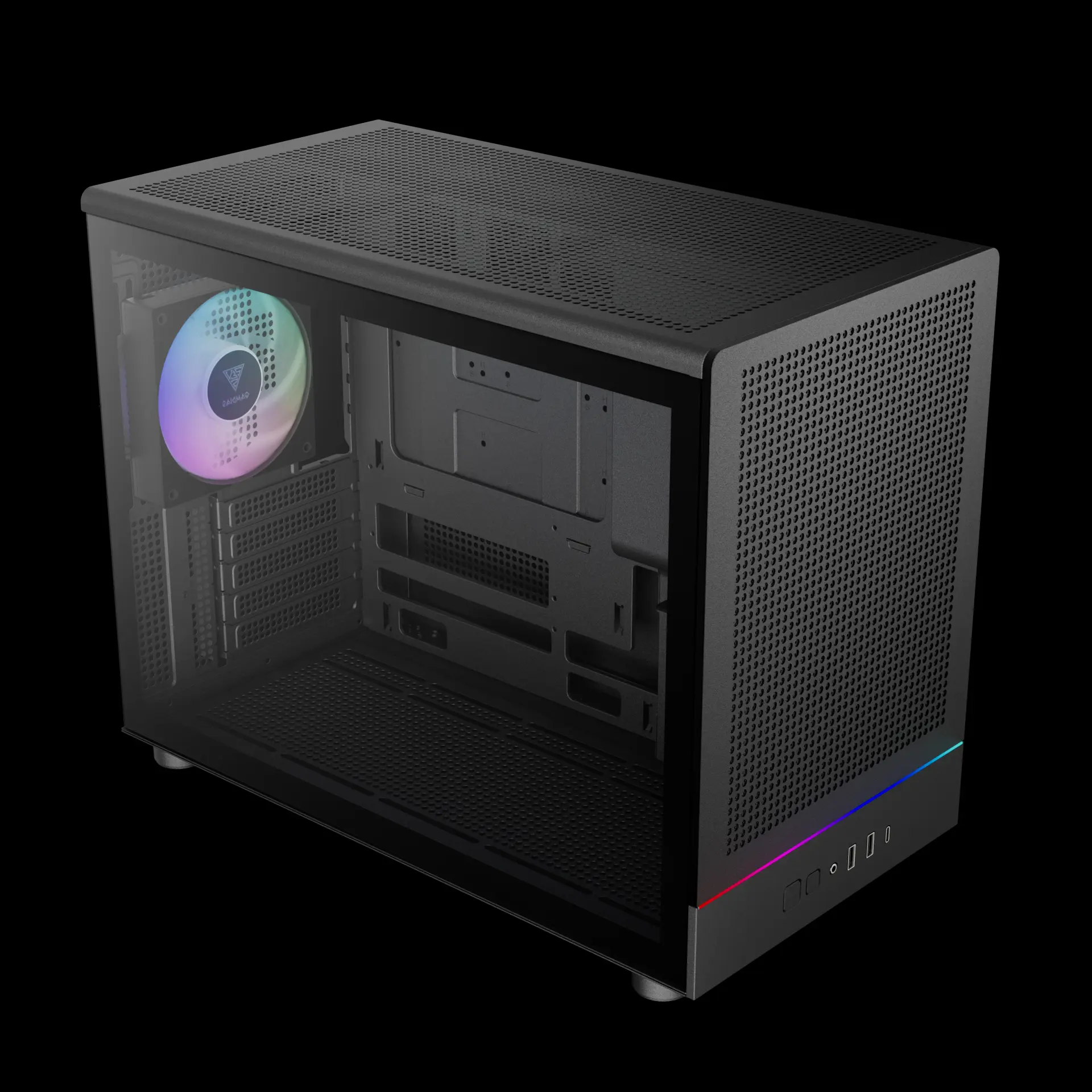 Gamdias ATHENA M4M ARGB M-ATX Mini Tower Case - Image 3