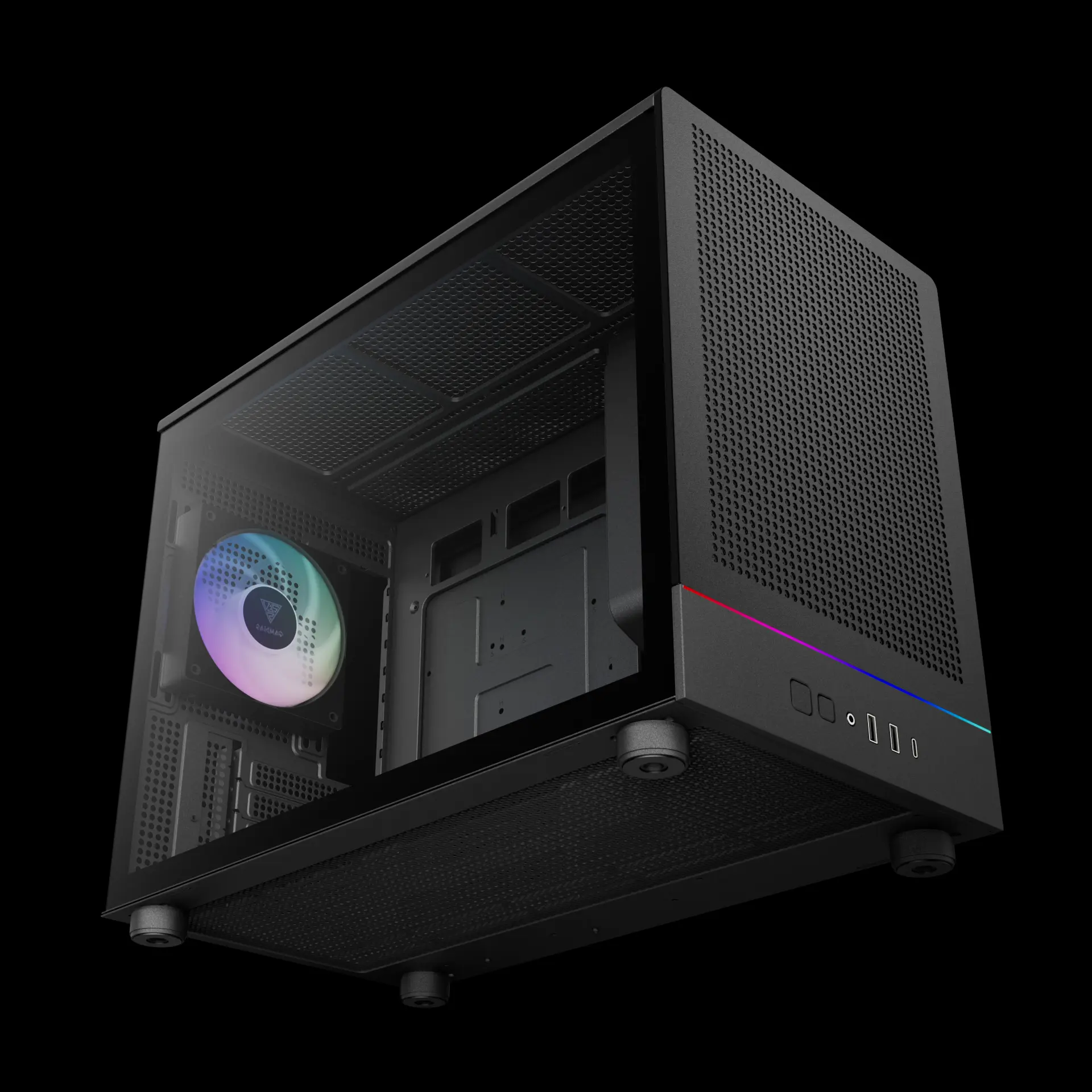 Gamdias ATHENA M4M ARGB M-ATX Mini Tower Case - Image 2