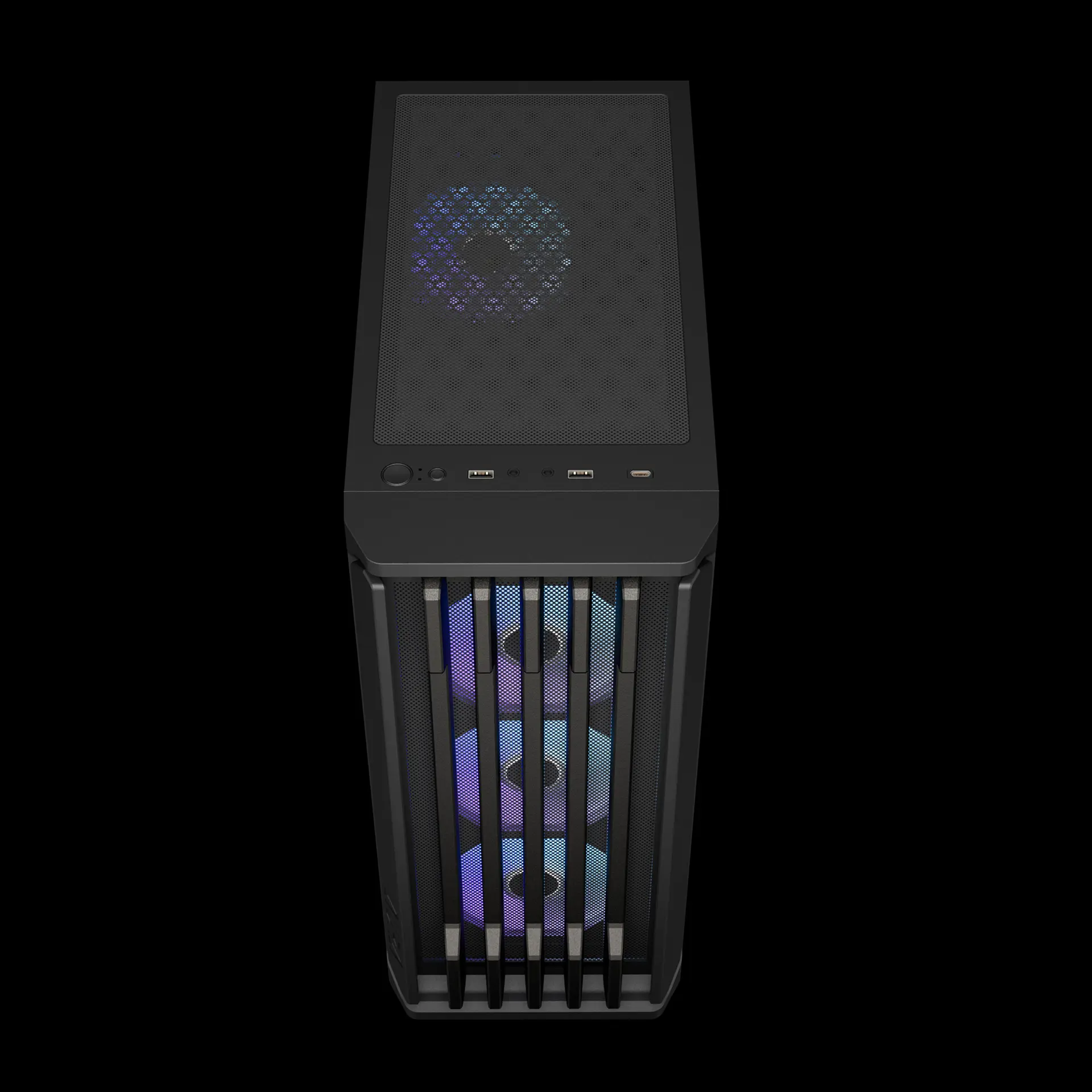 Gamdias AURA GC11 Black ARGB ATX Mid Tower Case - Image 4