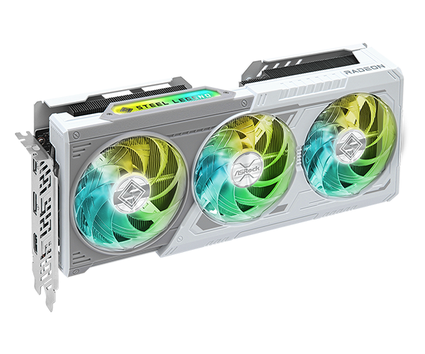 ASRock RX 9060 XT Steel Legend OC 16GB GDDR6 Graphics Card - Image 3