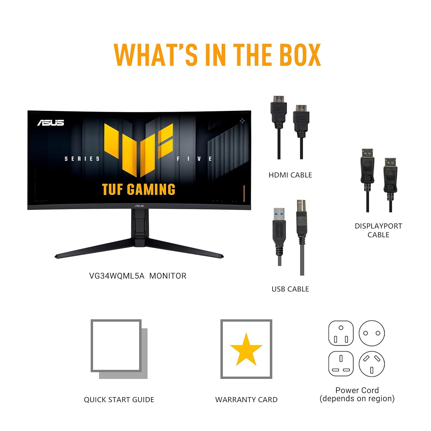 ASUS TUF Gaming VG34WQML5A 34" 2k / 250Hz / VA / 130% sRGB / 95% DCI-P3 - Image 9