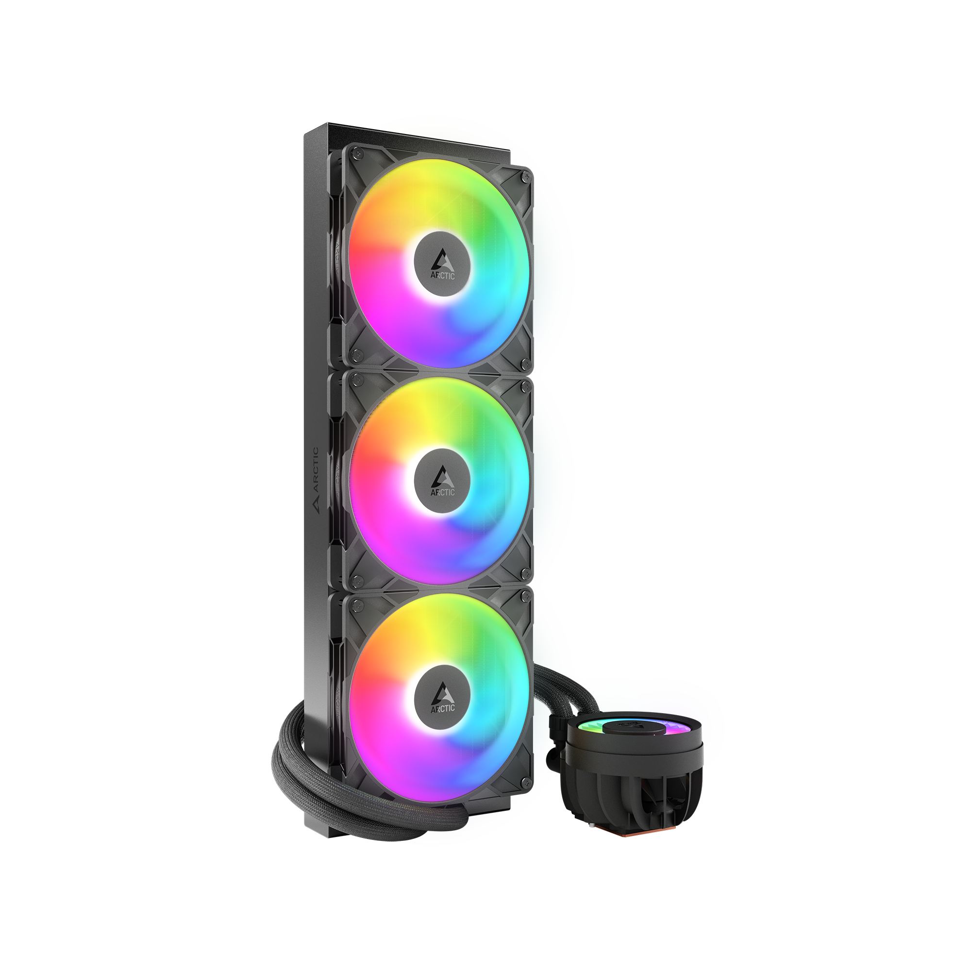 Arctic Liquid Freezer III Pro 420mm ARGB CPU Liquid Cooler - Black - Image 2