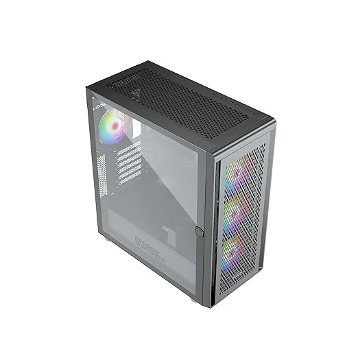 Coconut Rampage 2000D Gaming Cabinet-Black - Image 2