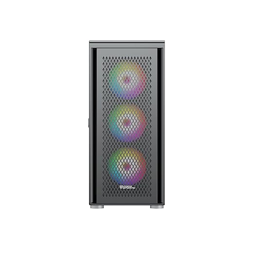 Coconut Rampage 2000D Gaming Cabinet-Black - Image 3