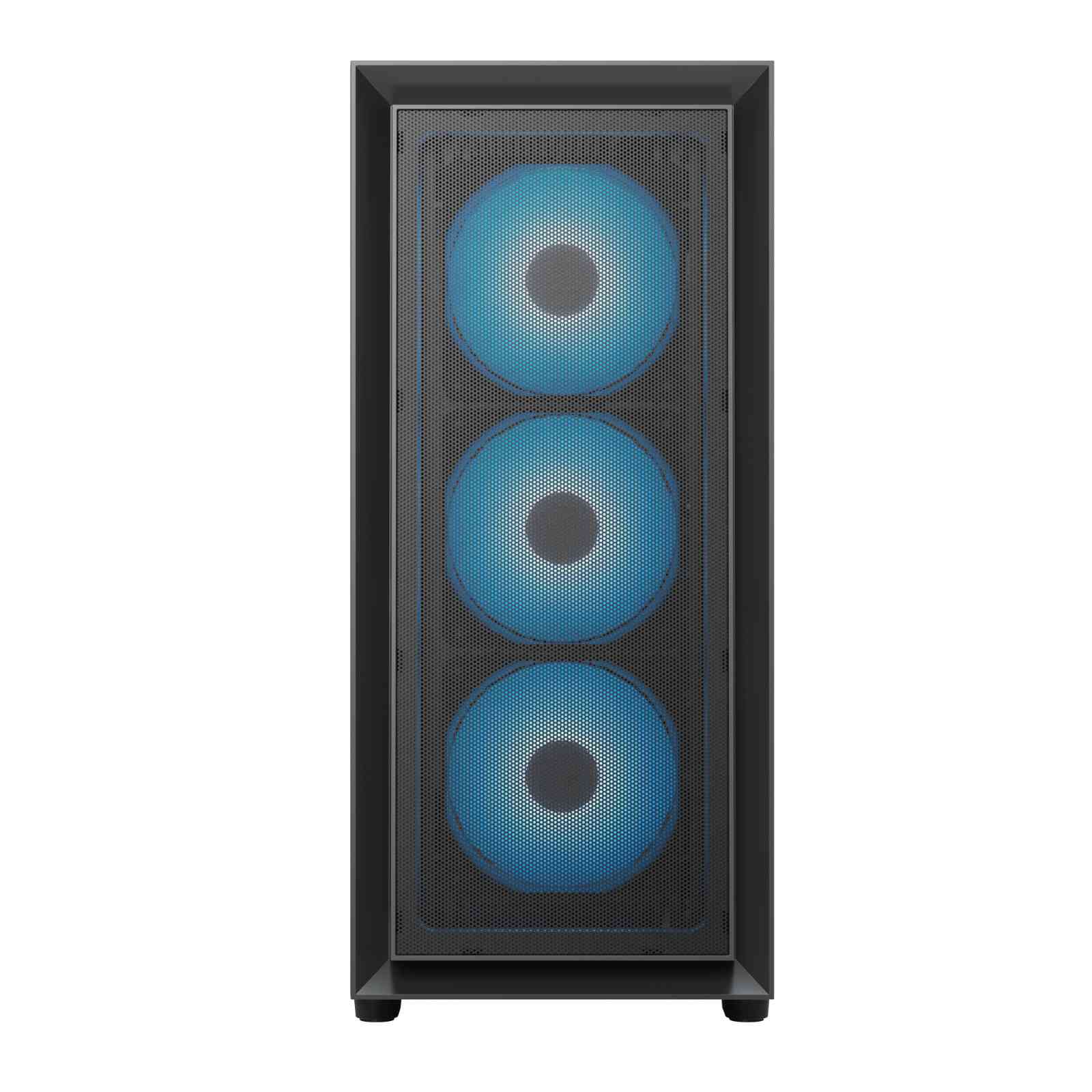 Coconut Rampage 3000D Gaming Cabinet Black - Image 2