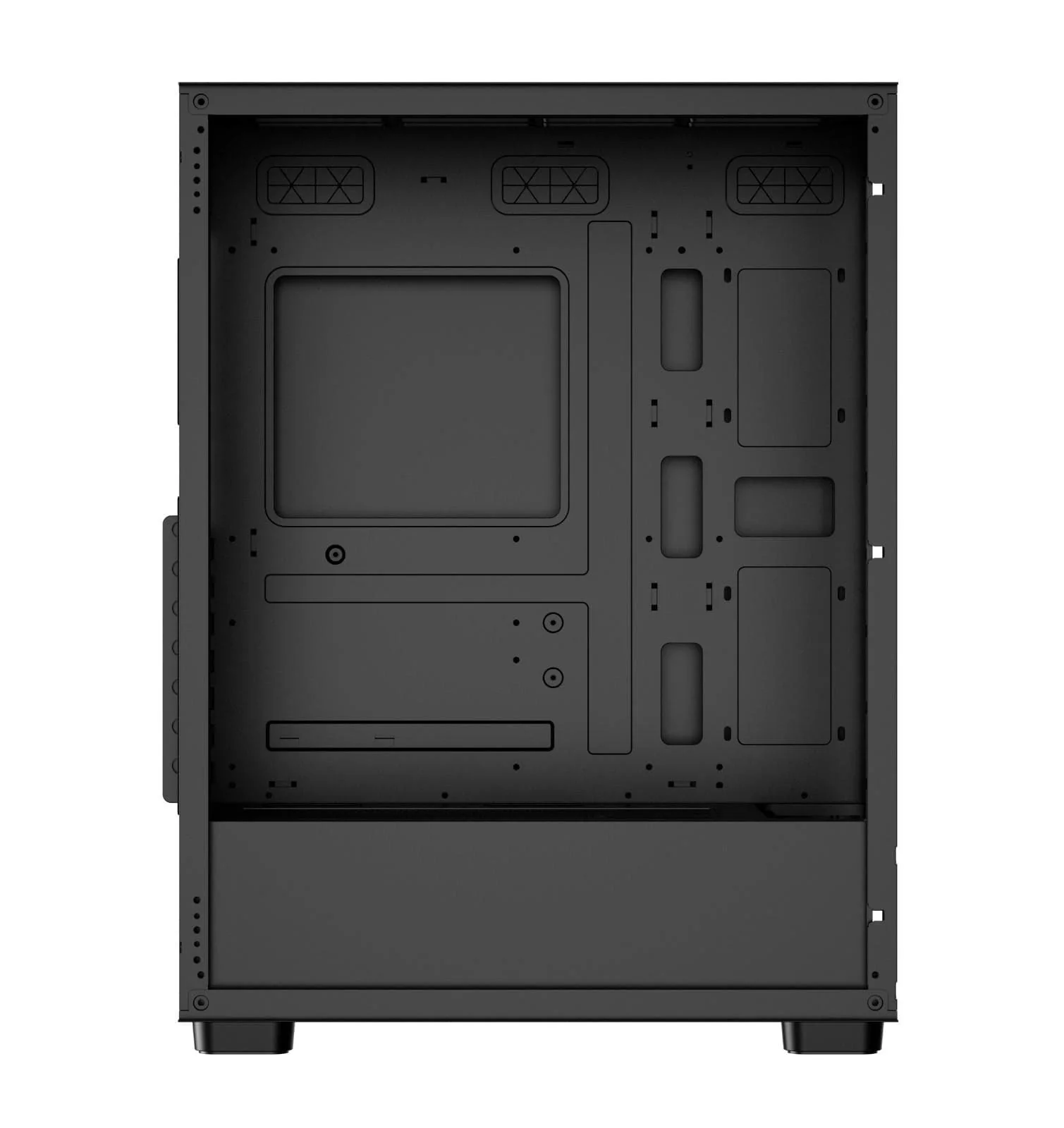 Coconut Rampage 3000D Gaming Cabinet Black - Image 3