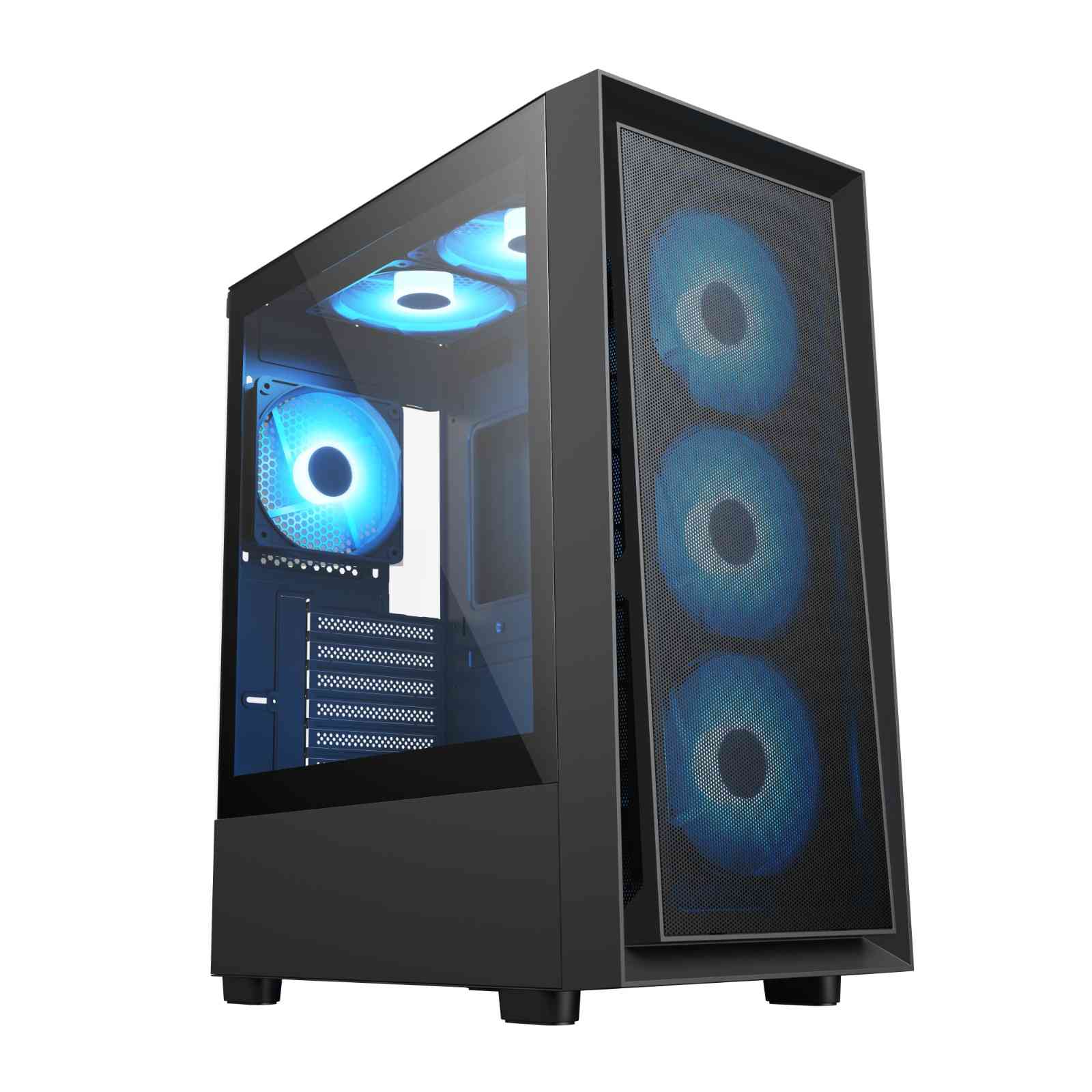 Coconut Rampage 3000D Gaming Cabinet Black - Image 5