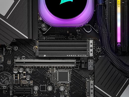Corsair MP600 Elite 1TB M.2 PCIe Gen4 x4 NVMe SSD with Heatsink - Image 2
