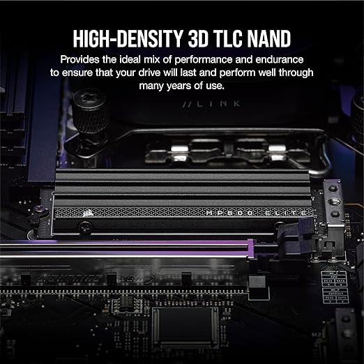 Corsair MP600 Elite 1TB M.2 PCIe Gen4 x4 NVMe SSD with Heatsink - Image 6