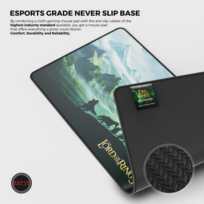 Cybeart The Lord of the Rings XXL Gaming Mouse Pad - Image 4