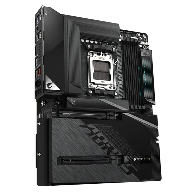 GIGABYTE X870 AORUS STEALTH ATX Wi-FI 7 Motherboard - Image 3