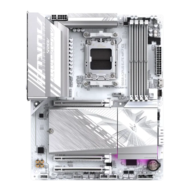 Gigabyte B850 Aorus Elite WIFI7 ICE ATX Motherboard - Image 2