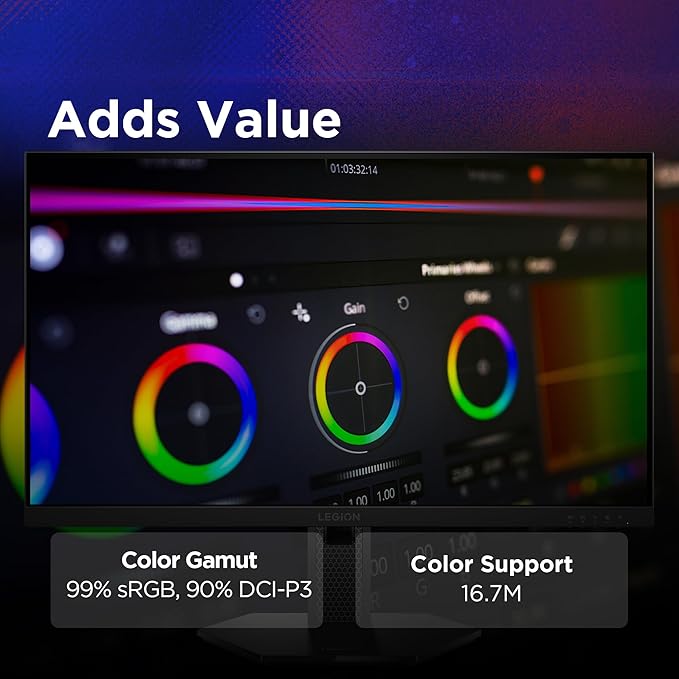 Lenovo Legion 27-10 27" FULL HD / 240Hz / IPS / 99% sRGB - Image 3