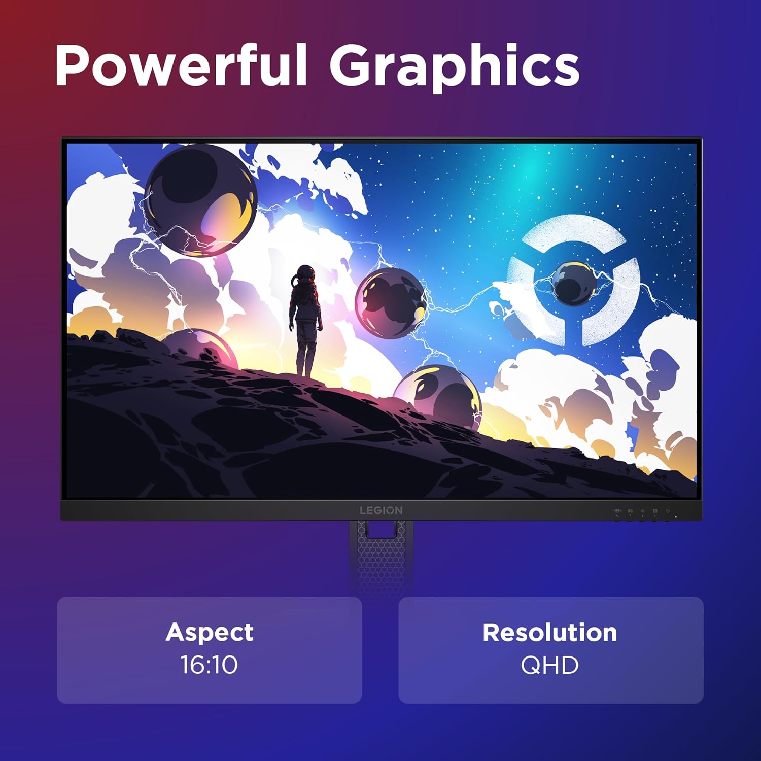 Lenovo Legion 27Q-10 27" 2K / 240Hz / IPS / 99% sRGB / 90% DCI-P3 - Image 6