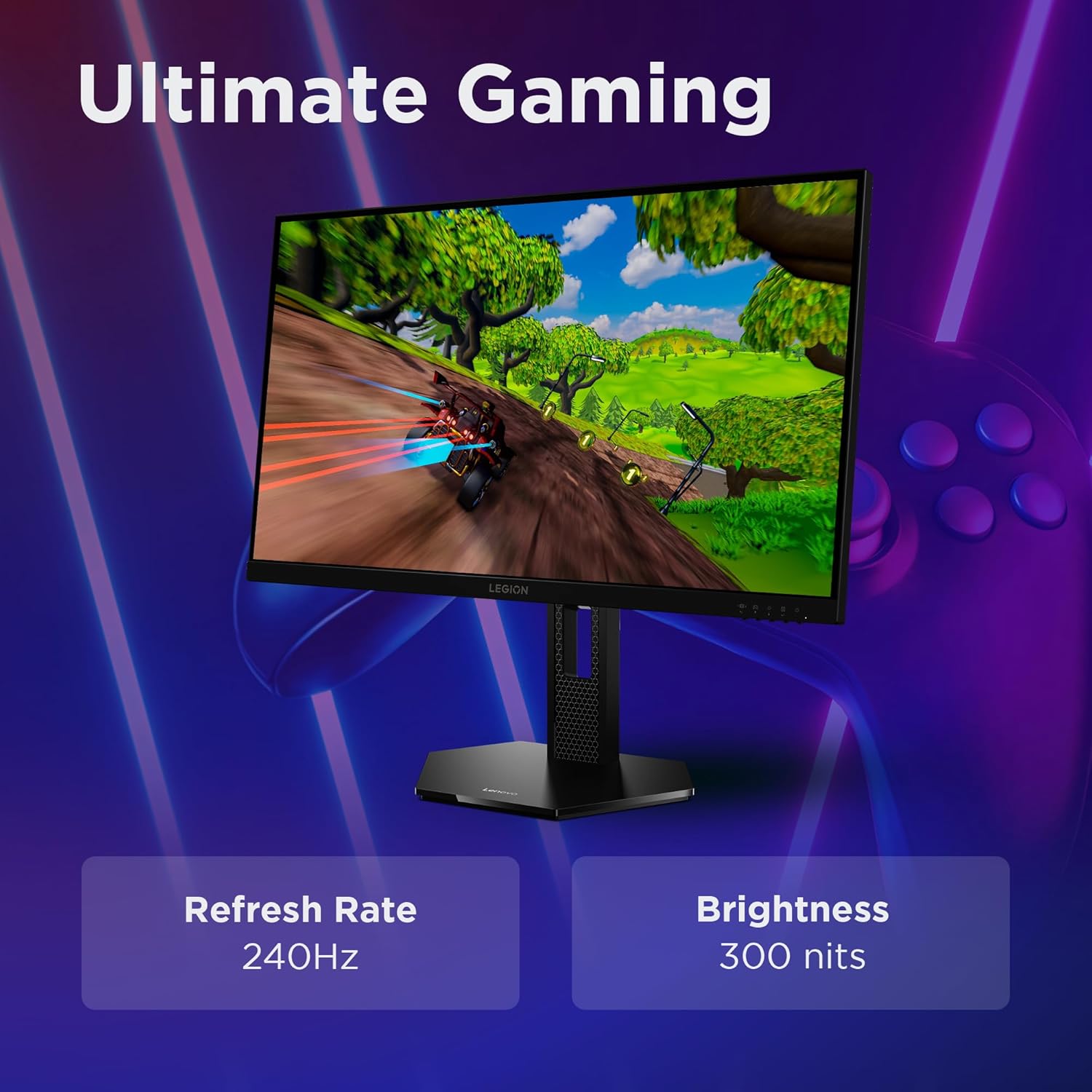 Lenovo Legion 27Q-10 27" 2K / 240Hz / IPS / 99% sRGB / 90% DCI-P3 - Image 7