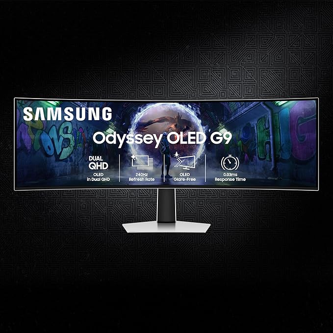 Samsung Odyssey OLED G9 LS49DG930SWXXL 49" 5k / 240Hz / 99% sRGB / 99% DCI-P3 - Image 2