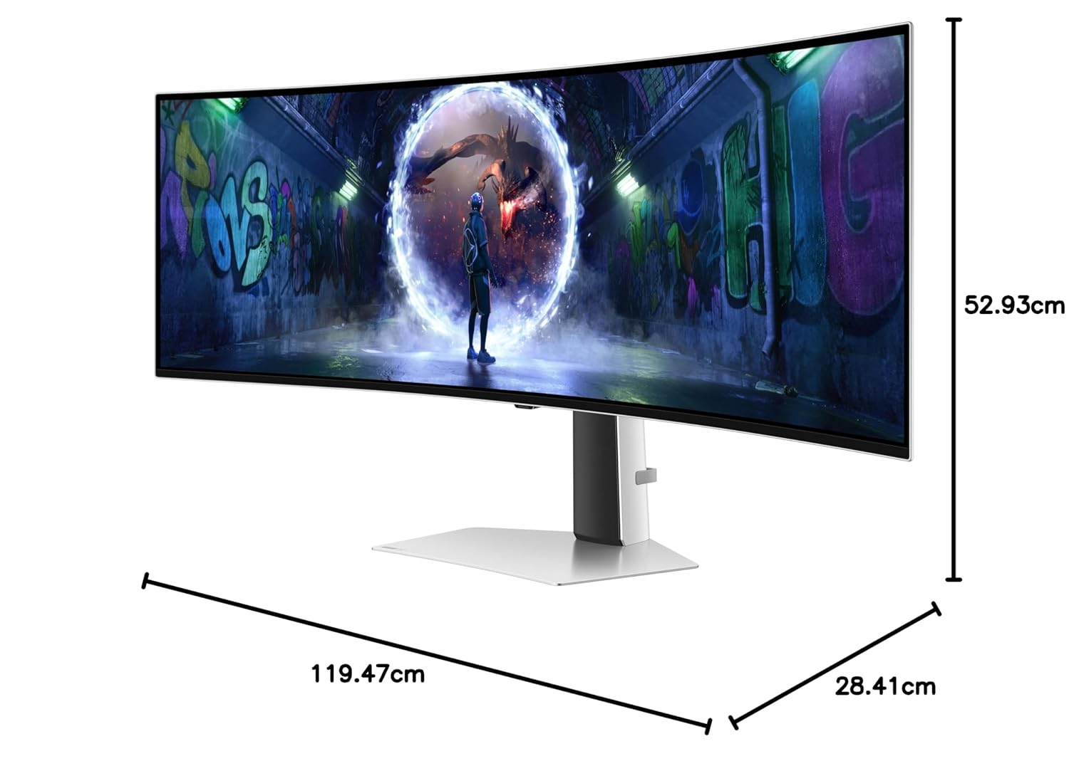Samsung Odyssey OLED G9 LS49DG930SWXXL 49" 5k / 240Hz / 99% sRGB / 99% DCI-P3 - Image 5