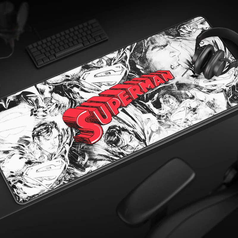Cybeart Superman Jim Lee Edition XXL Gaming Mouse Pad - Image 2