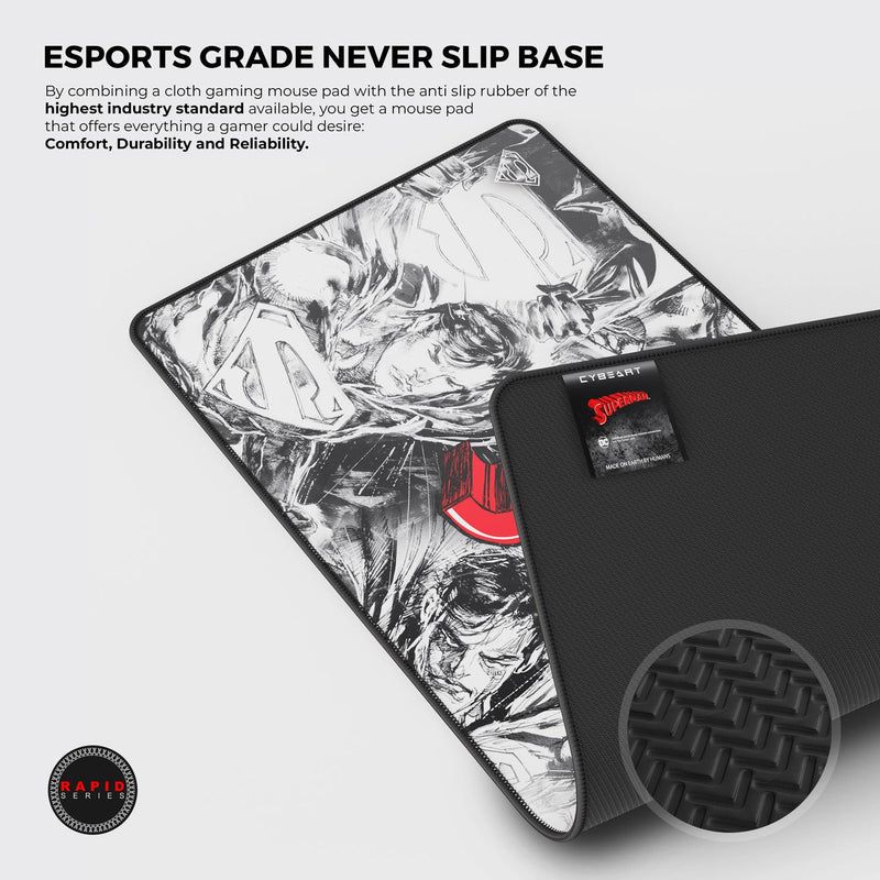 Cybeart Superman Jim Lee Edition XXL Gaming Mouse Pad - Image 4