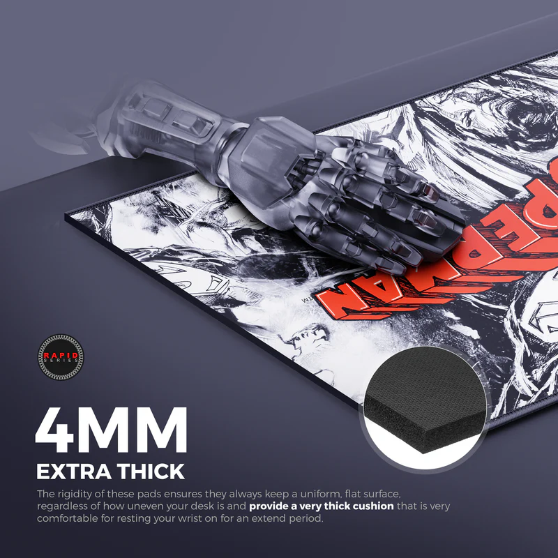 Cybeart Superman Jim Lee Edition XXL Gaming Mouse Pad - Image 6