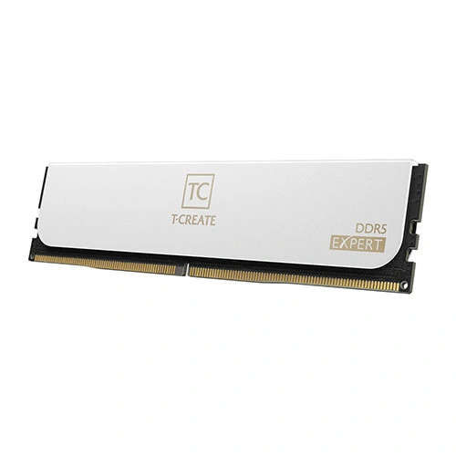 TeamGroup T-Create Expert 64GB (32GB x 2) DDR5 6000MHz CL30 RAM White - Image 2