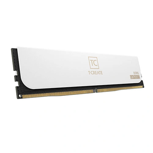 TeamGroup T-Create Expert 64GB (32GB x 2) DDR5 6000MHz CL30 RAM White - Image 3